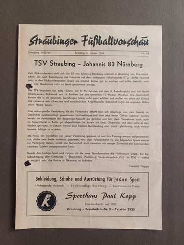 Tsv straubing johannis - tsv, 83
