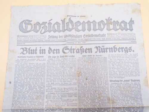 Zeitung 1920 blut den - blut,
