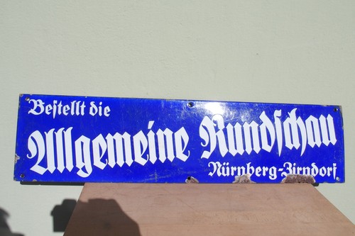Orig altes emailschild - orig.,