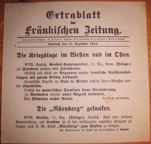 Ansbach fränkische zeitung - ansbach, fränkische-zeitung