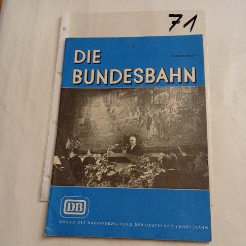 Alte bundesbahn zeitung 125 - alte,