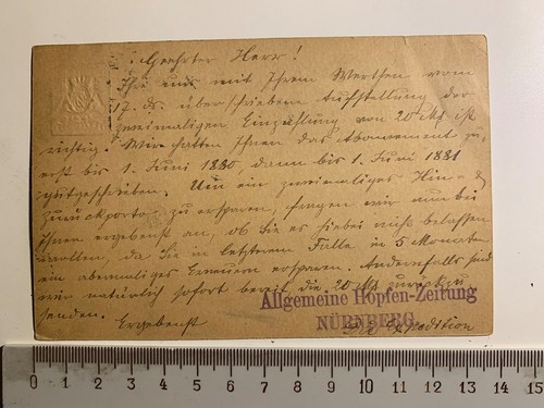 Mitteilung 1881 allgem - mitteilung,