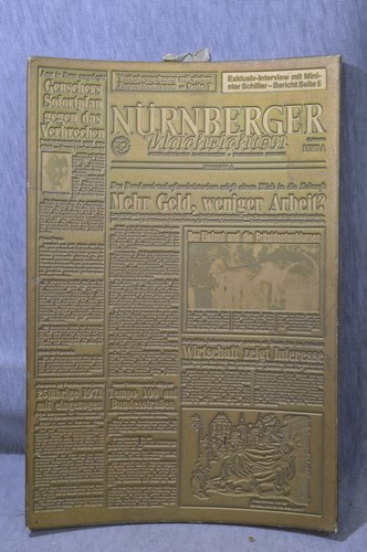 Alte werbung der - der, nÜrnberger