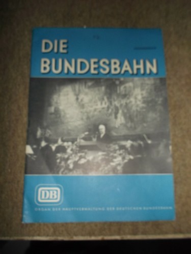 Alte bundesbahn zeitung 125 - bundesbahn,